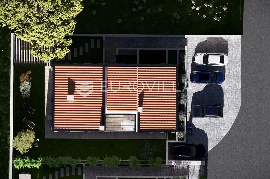 grad cres, centar, luksuzan trosoban stan 115 m² s pogledom na more, odlična lokacija - slika 3