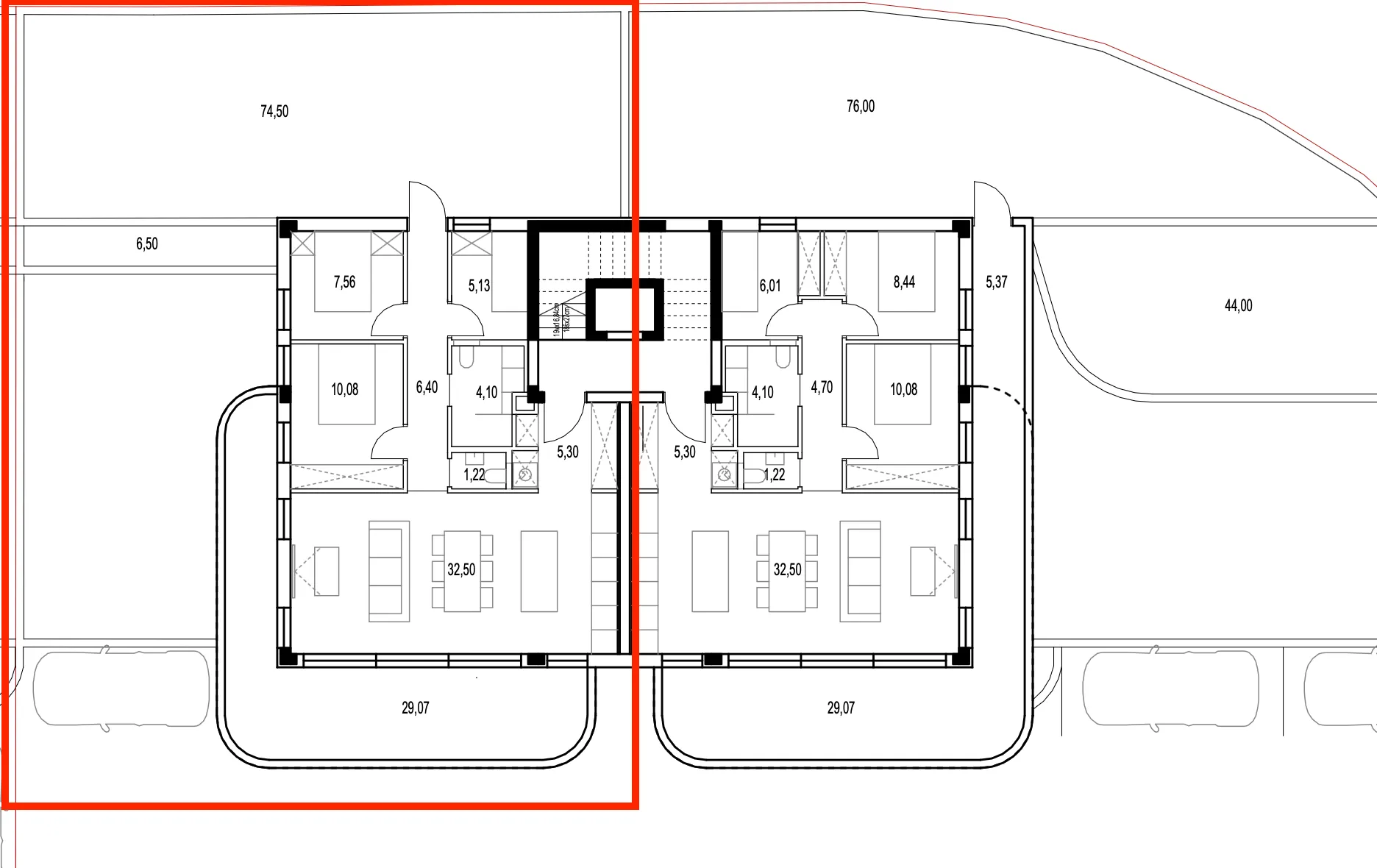 brodarica, novogradnja, trosoban stan s pogledom na more, 114,04 m² - slika 13