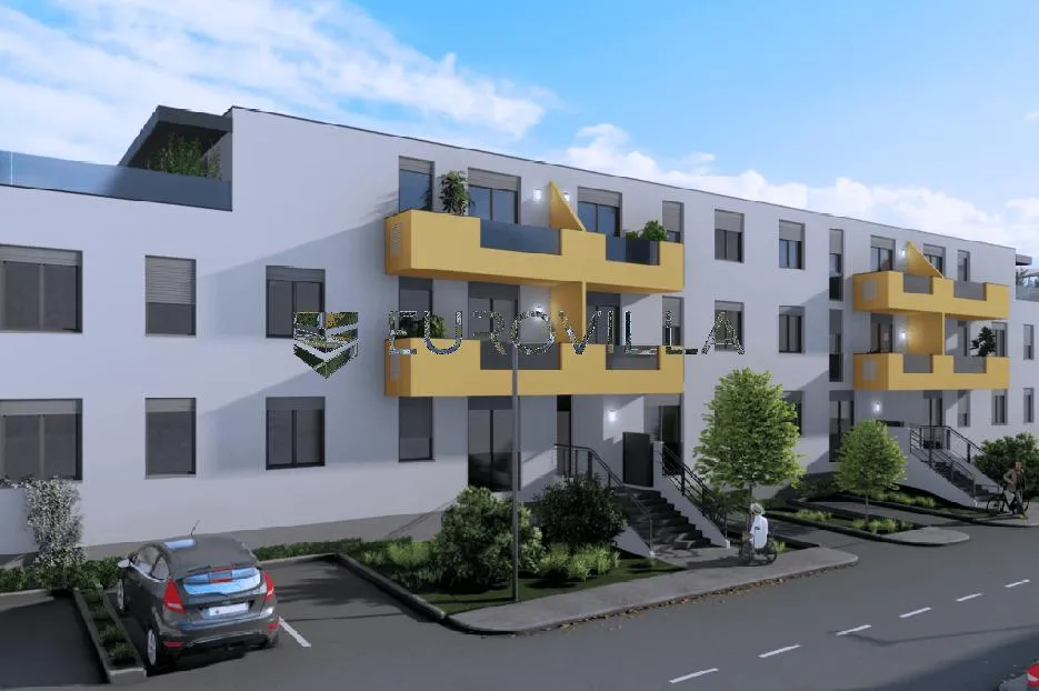 zagreb, odra, trosoban stan s vanjskim parkirnim mjestom, neto površine 49.65 m², novogradnja - slika 4