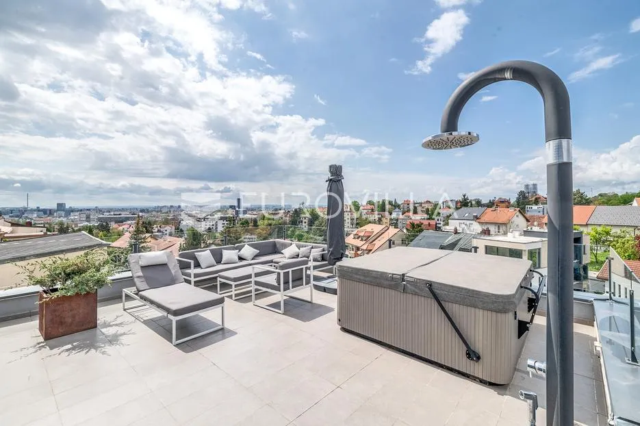 zagreb, šalata, luksuzan penthouse 184 m² s panoramskim pogledom, lift - slika 19