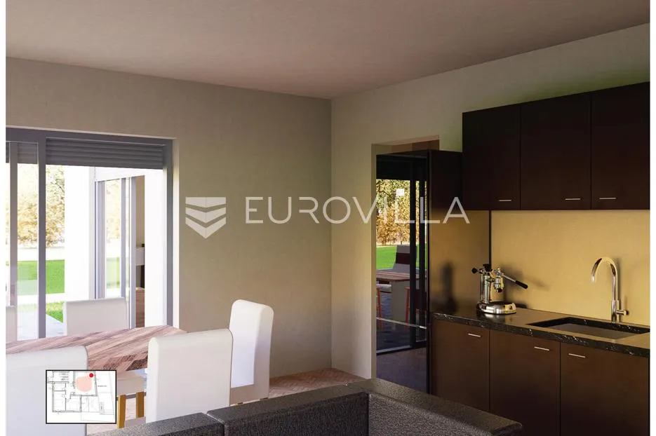 vodice, novogradnja, moderan dvosoban stan s bazenom, 90,13 m² - slika 4