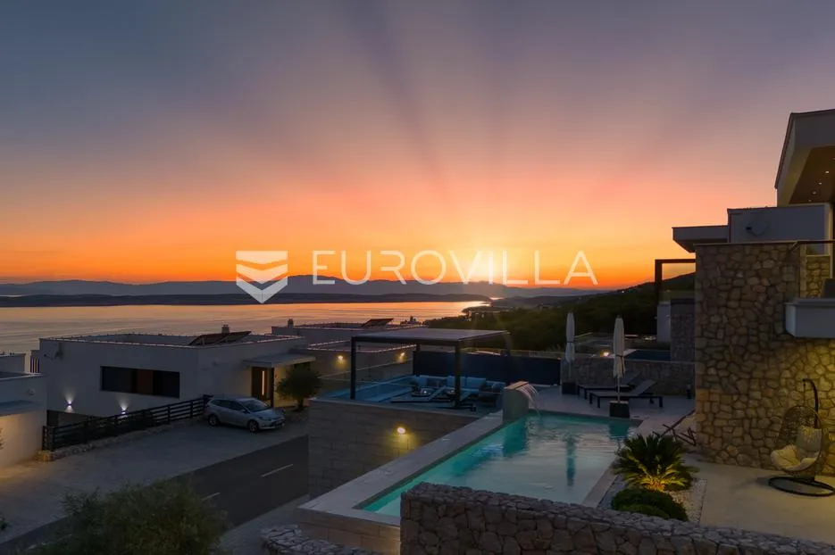 crikvenica, luksuzna vila, kuća, 280 m², okućnica 526 m², pogled na more - slika 22