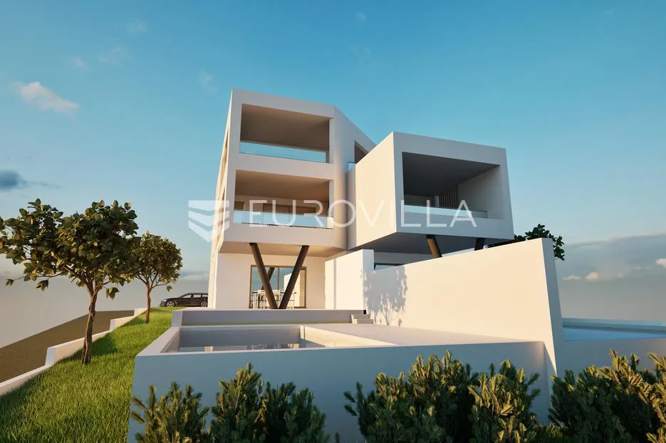 vodice, lijep dvosoban stan s pogledom na more, 97,28 m² - slika 3