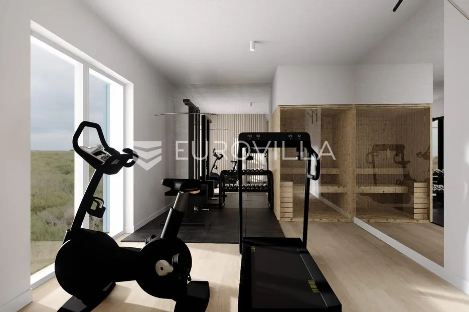 zadar, crno, impresivna dizajnerska vila s bazenom - slika 42