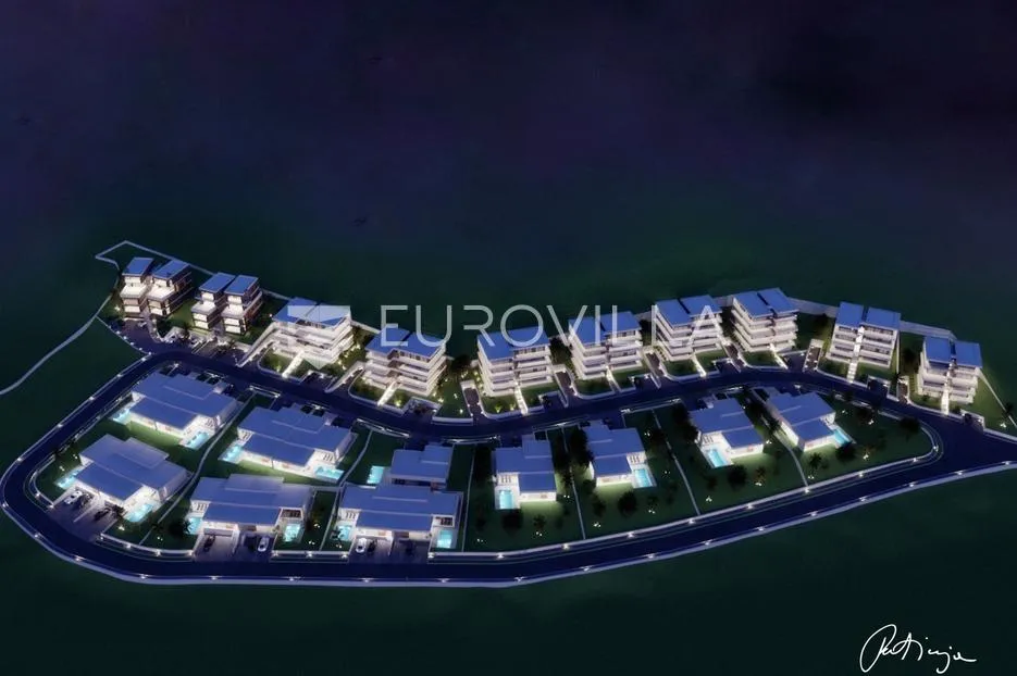 karlobag, cesarica, građevinsko zemljište s projektom, 628 m² - slika 9