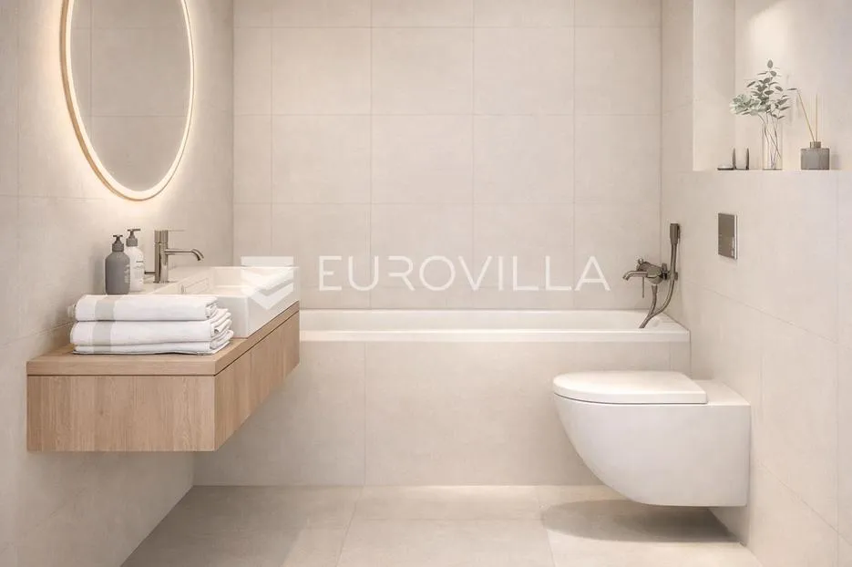 zagreb, maksimir, kvatrić, trosoban stan 78,17 m², novogradnja, garaža - slika 8