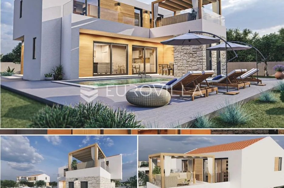 ražanac, rtina sunset, ekskluzivni projekt za izgradnju 6 modernih vila s bazenom - slika 9