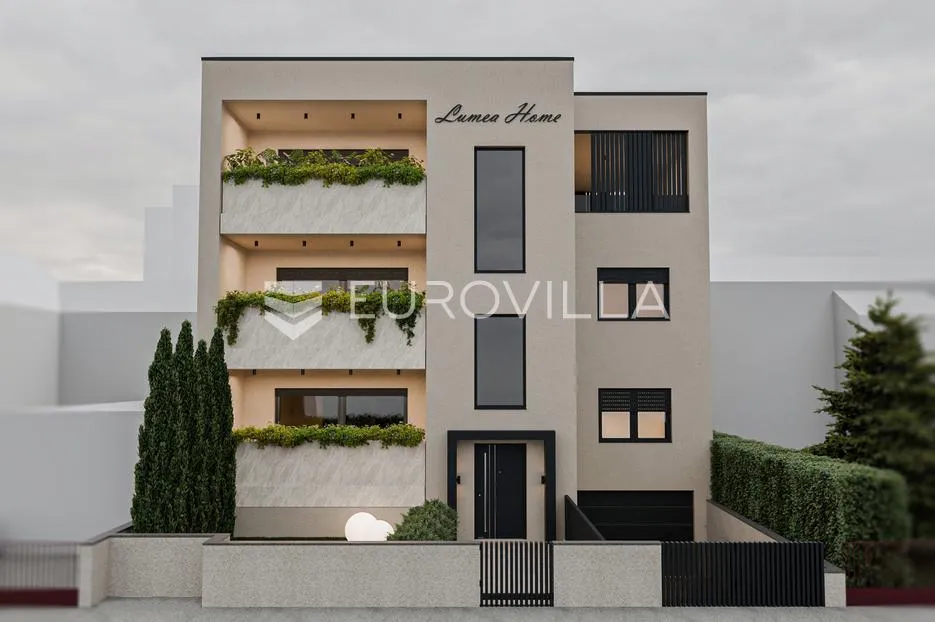 Zagreb, Trešnjevka, peterosoban dvoetažni penthouse površine 206 m² NOVOGRADNJA