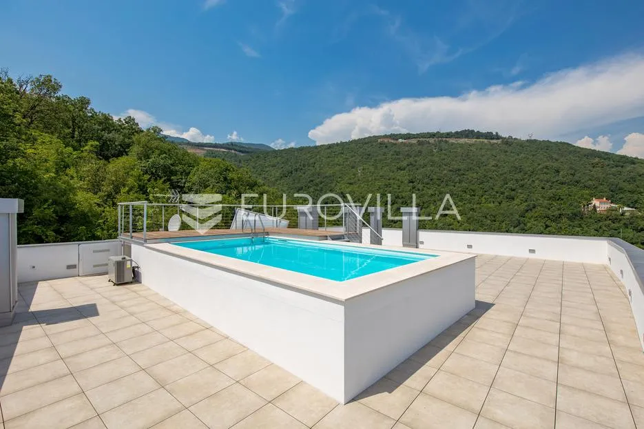 opatija, atraktivan penthouse s bazenom nkp 367 m2 novogradnja - slika 8