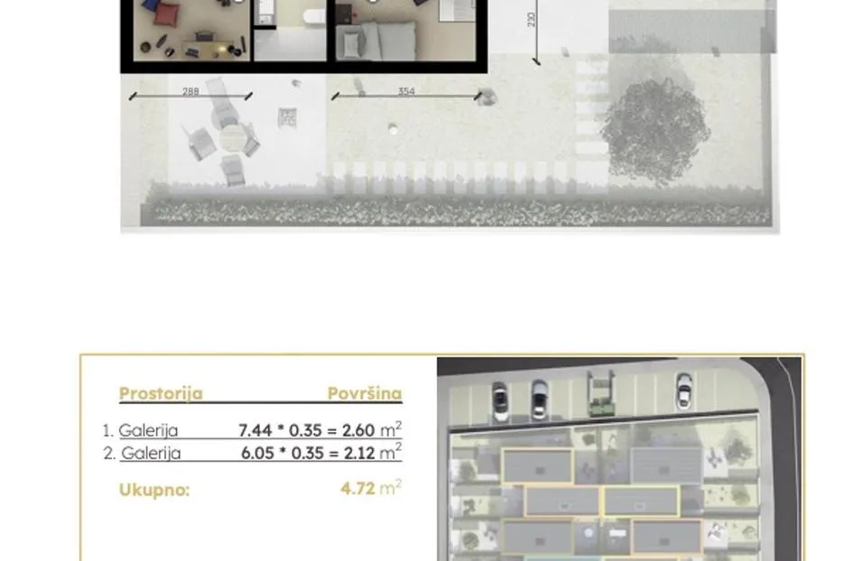 poreč, moderna kuća u nizu a5 s vrtom i bazenom u nkp120 m2 - slika 10