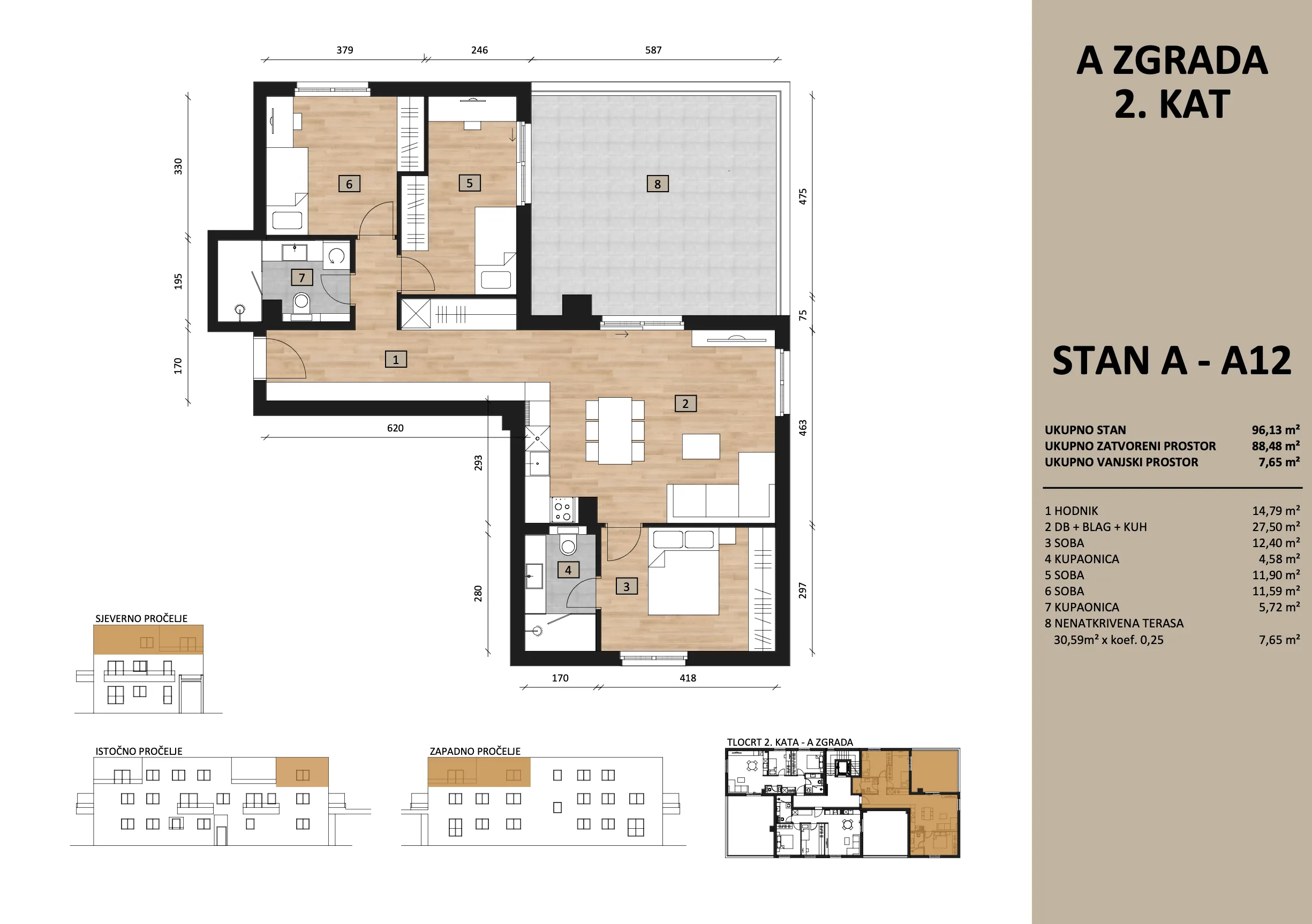 zagreb, sveta klara, klara living, četverosoban stan 102.46 m², novogradnja - slika 15
