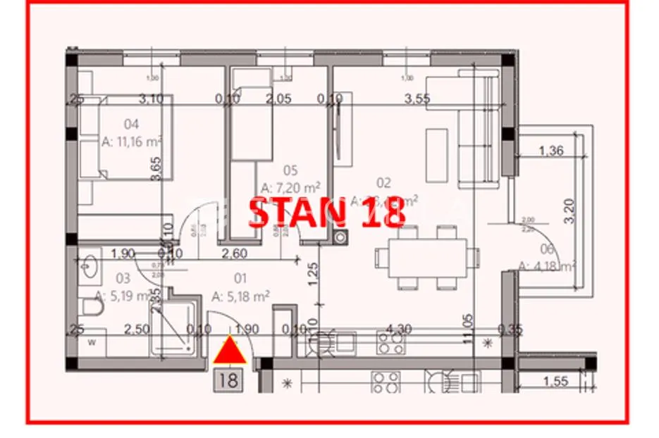 pula, monvidal, dvosobni stan u kvalitetnoj novogradnji - slika 7