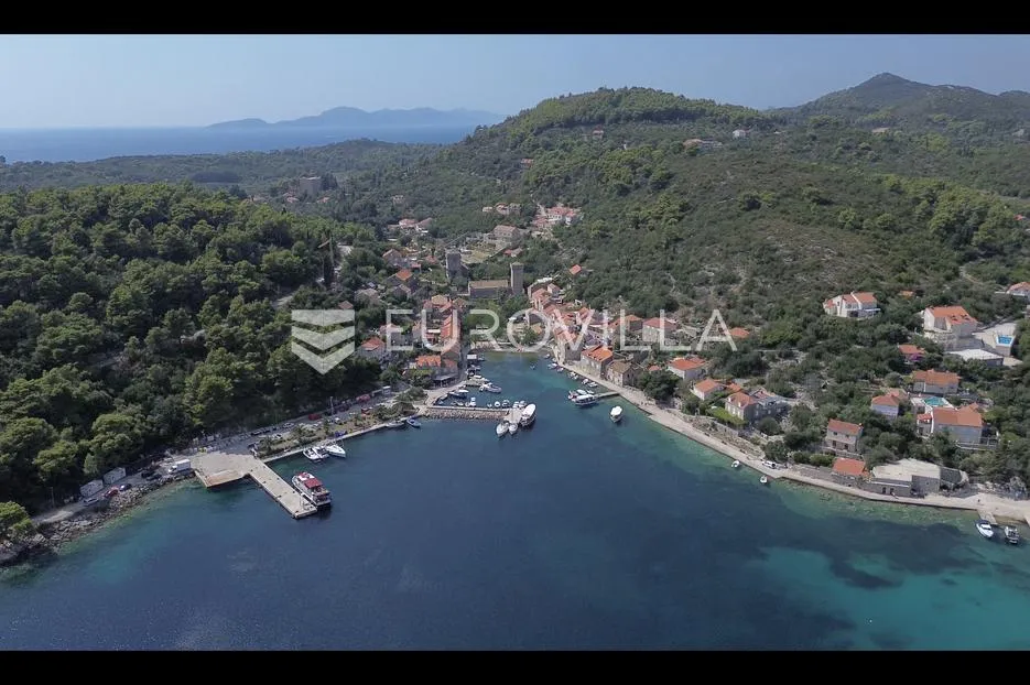 otok šipan, građevinsko zemljište 502 m², drugi red do mora - slika 3