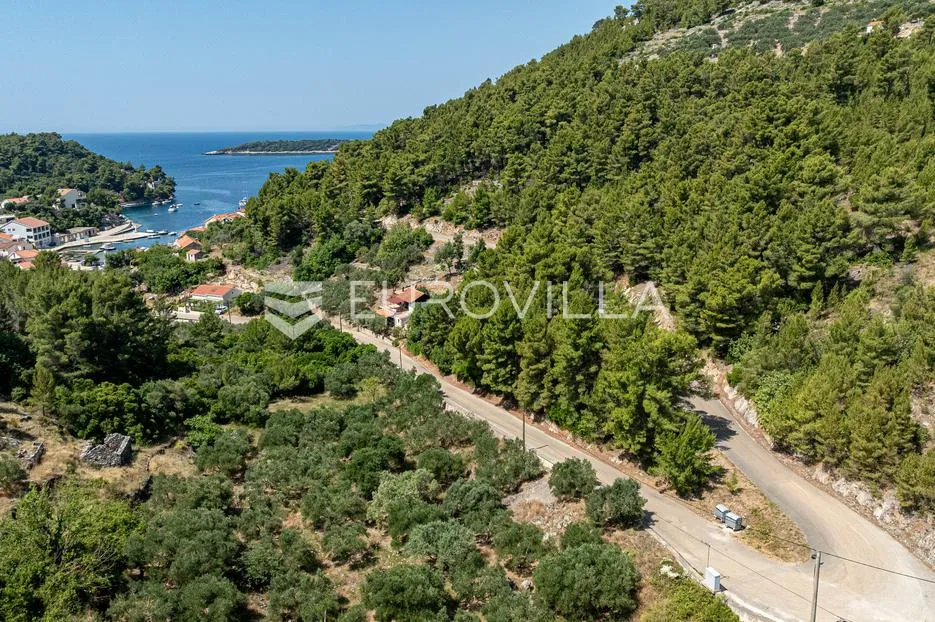 otok korčula, blato, uvala gršćica, poljoprivredno zemljište blizu mora - slika 2