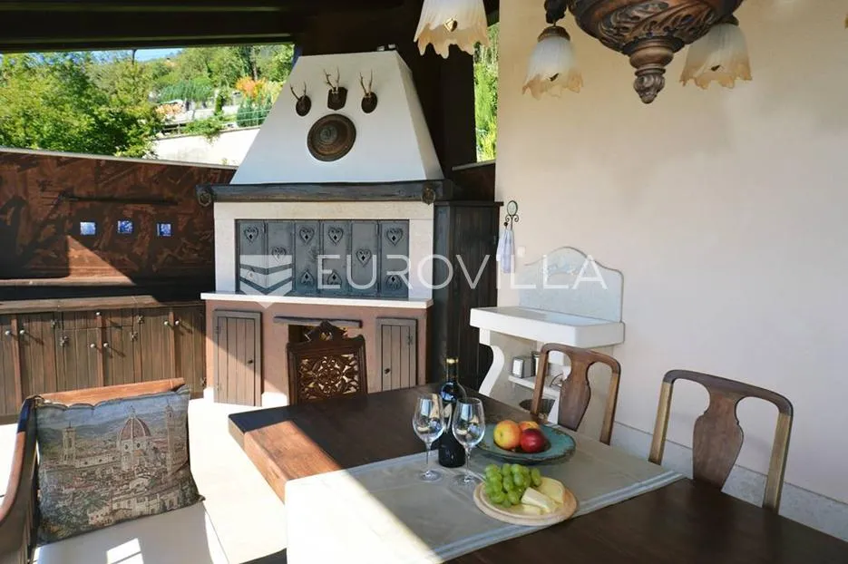 opatija, matulji, vila s bazenom i panoramskim pogledom na more - slika 12