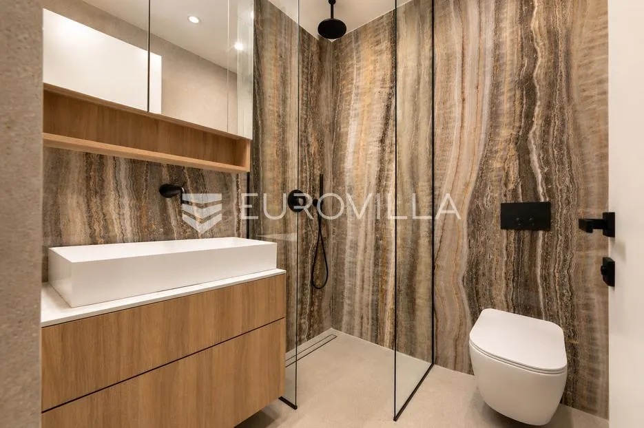 kostrena, rožići, ekskluzivan penthouse 200 m², panoramski pogled na more - slika 13
