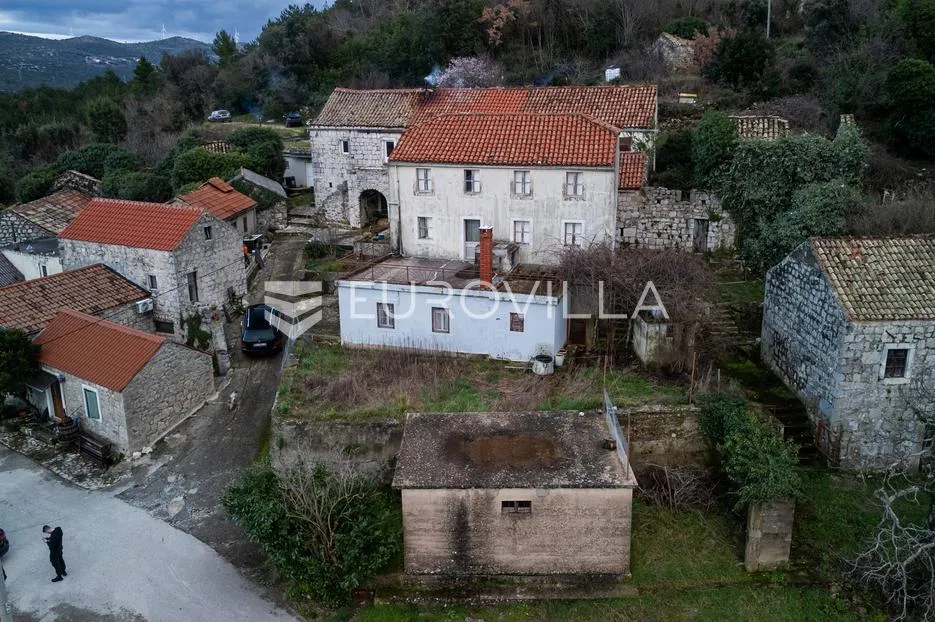 pelješac, putnikovići, obiteljska kuća za obnovu - slika 2