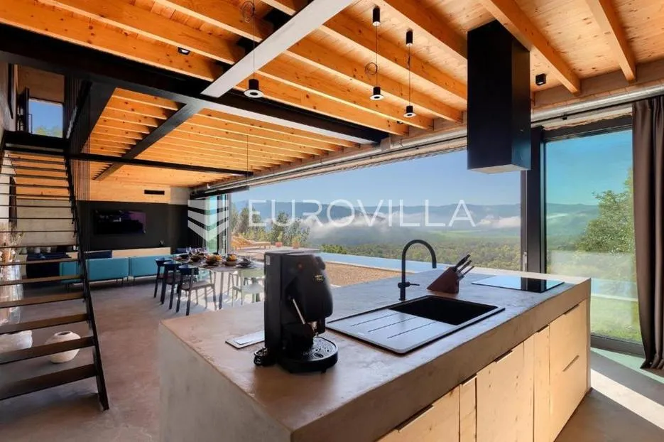 istra, motovun, luksuzna dizajnerska vila s infinity bazenom i panoramskim pogledom - slika 14
