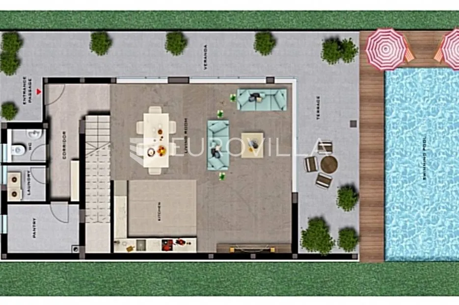 split, kaštel sućurac, v10 – dvojna luksuzna vila s pogledom na more - slika 35