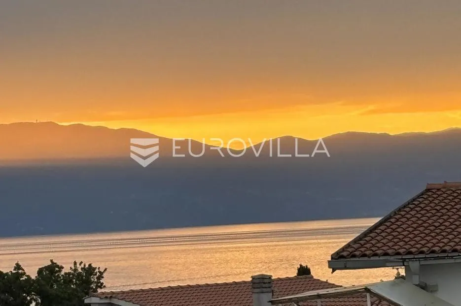 Krk, Malinska, elegantan studio apartman 20 m² s pogledom na more - Milčetići, Malinska-Dubašnica