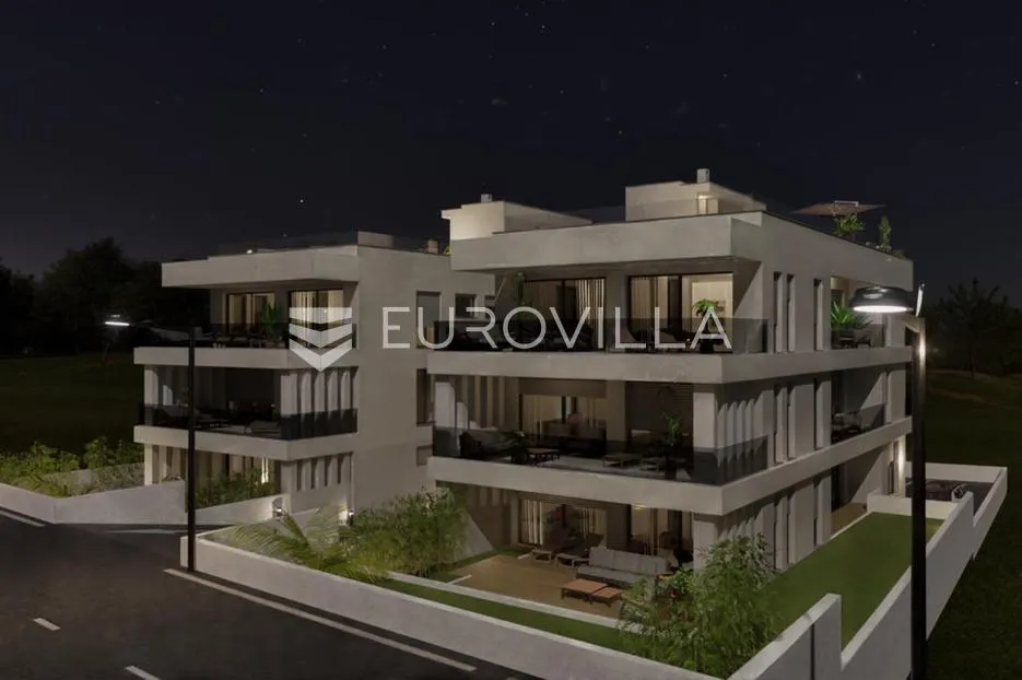 zadar, petrčane, penthouse s privatnom krovnom terasom i panoramskim pogledom na more, punta radman - slika 7