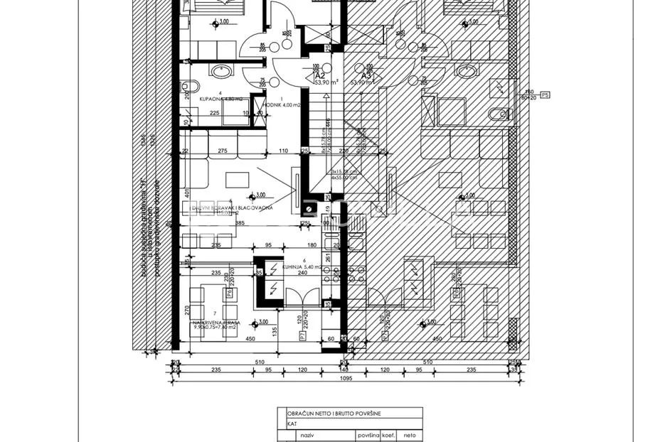 pula, busoler, moderni trosobni stan na odličnoj lokaciji, 1. kat, 61.55 m² - slika 4