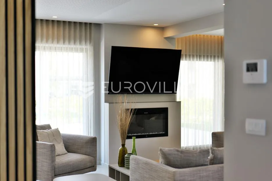 istra, pomer: ekskluzivna moderna vila 286 m² s bazenom i pogledom na more, 400m od obale - slika 46