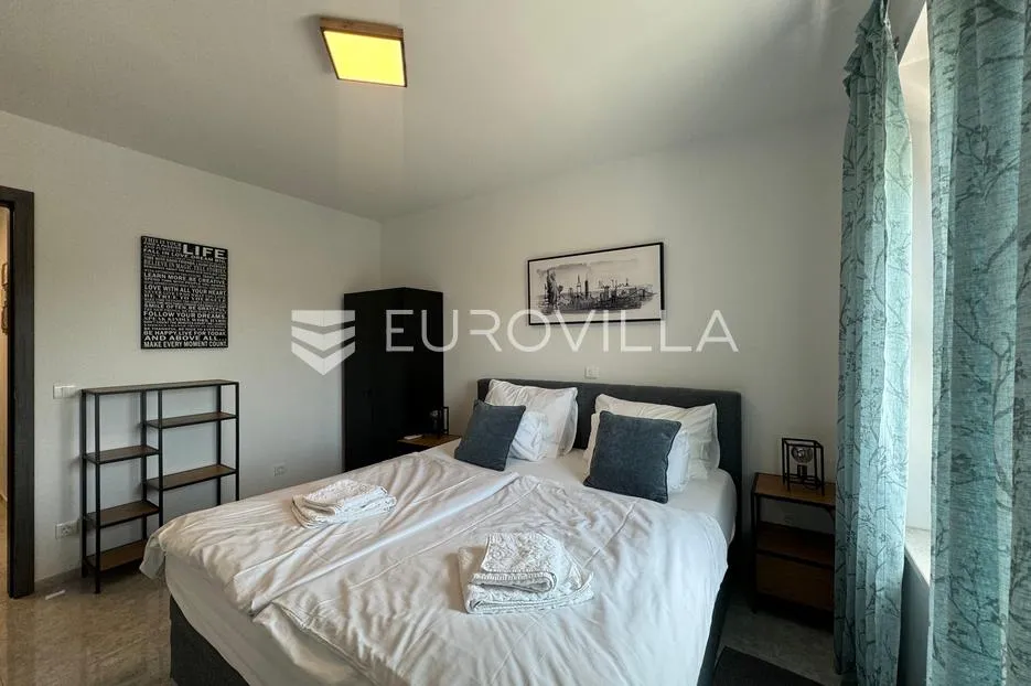 istra, pula, pješčana uvala, dvosoban stan s pogledom na more, garaža, 115,64 m² - slika 10
