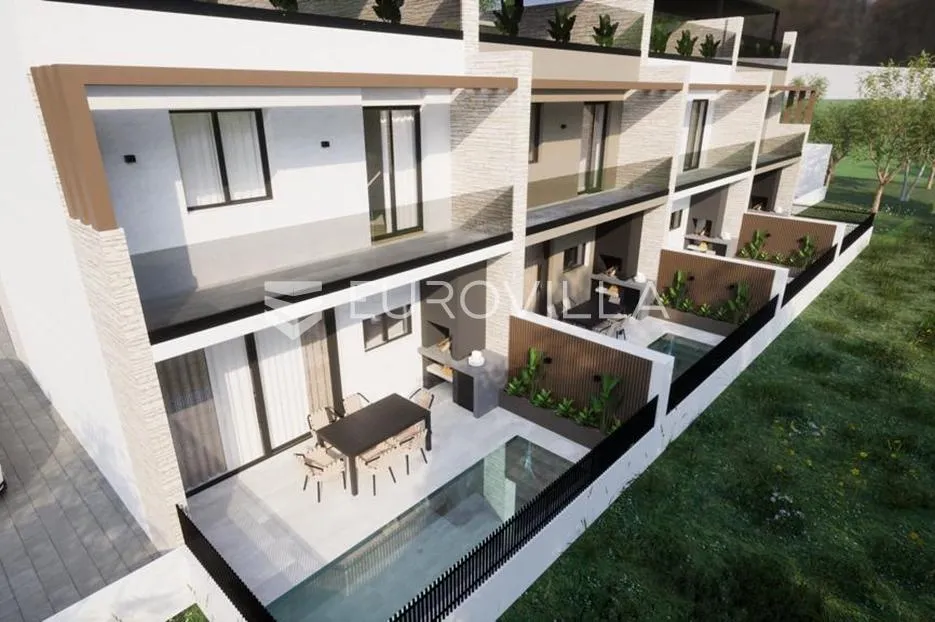 vodice, novogradnja, luksuzna kuća 103,76 m² u nizu s bazenom s2 - slika 44