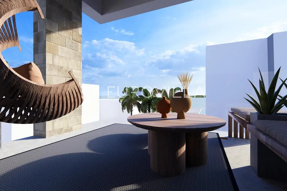 zadar, petrčane, luksuzni penthouse s predivnim pogledom, 30m od mora - slika 12