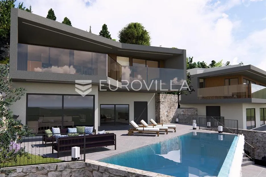 orašac, građevinsko zemljište s idejnim projektom vila - slika 7