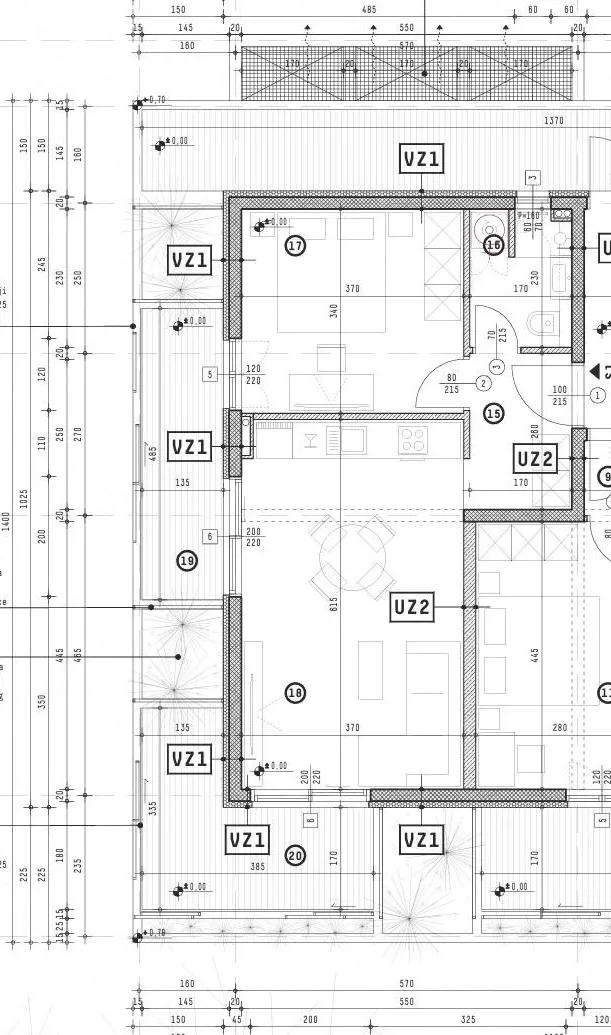 split, žnjan komforan jednosoban stan 59 m² u novogradnji s garažom - slika 4
