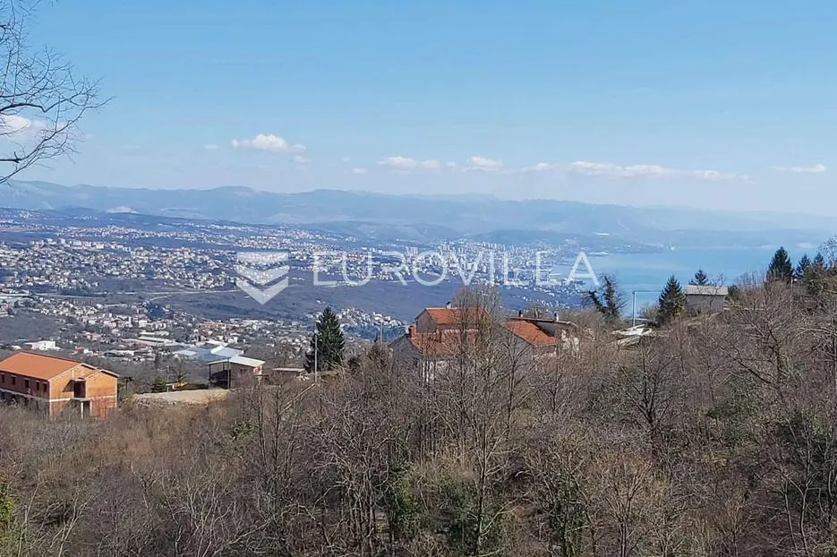 matulji, rukavac, građevinsko zemljište s pogledom i projektom - slika 2