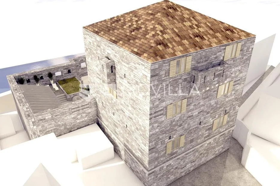 hvar, sućuraj, fortica, povijesno zemljište prvi red uz more, 700 m² - slika 10