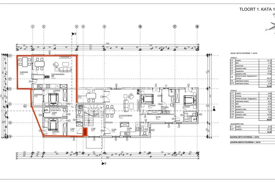 istra, poreč, moderan trosobni stan neto korisne površine od 85 m² blizina popularne plaže - slika 6