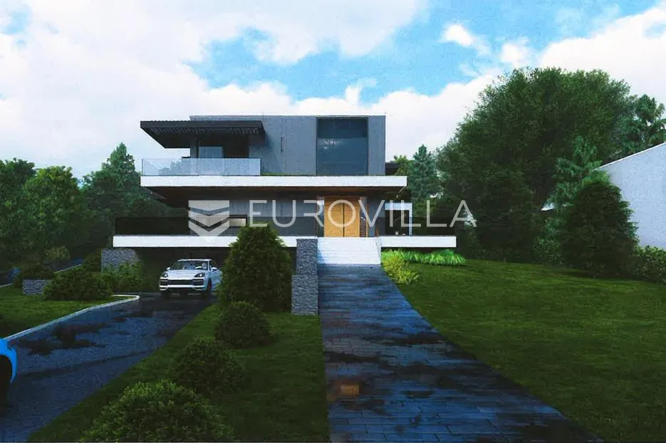 zagreb, gračani, zemljište s lokacijskom dozvolom za luksuznu vilu, 5418 m² - slika 5