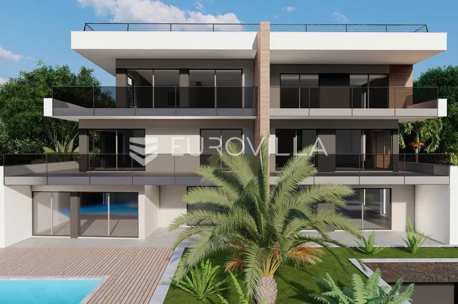rijeka, kantrida, moderan četverosoban stan 86,47 m², pogled na more - slika 2