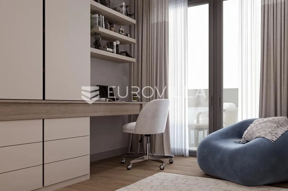 Rijeka, Kantrida, luksuzan četverosoban stan NKP 141 m2 u novogradnji