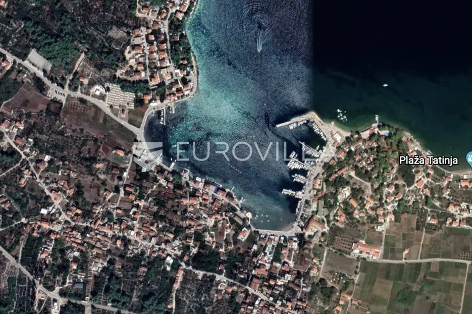 Korčula, građevinsko zemljište nadomak mora - Lumbarda