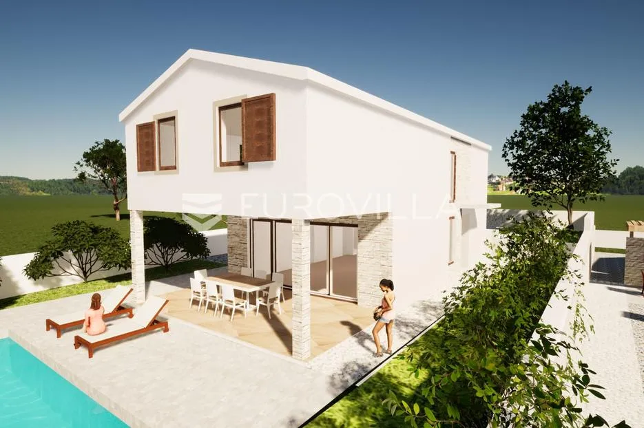 svetvinčenat, gilešići, vila s bazenom i okućnicom - slika 7