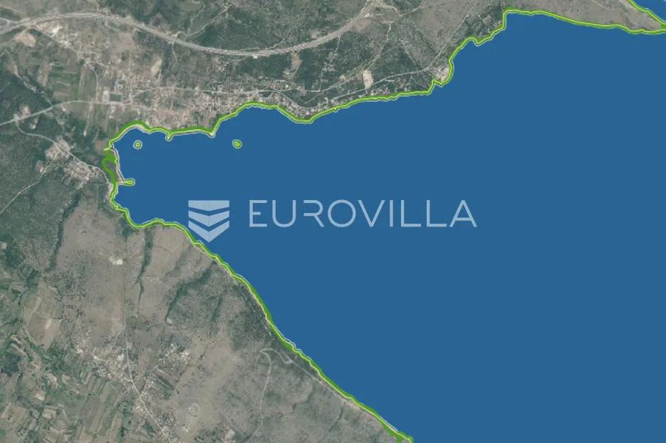 zadar, posedarje, građevinsko zemljište s pogledom na more i velebit 1039 m² - slika 1