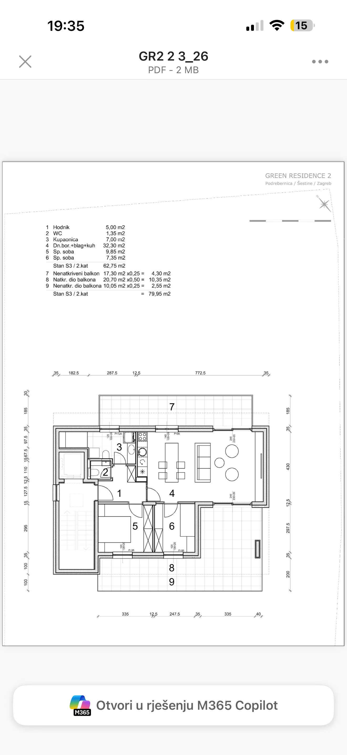 zagreb, šestine, luksuzan penthouse s garažom, 93 m² - slika 11