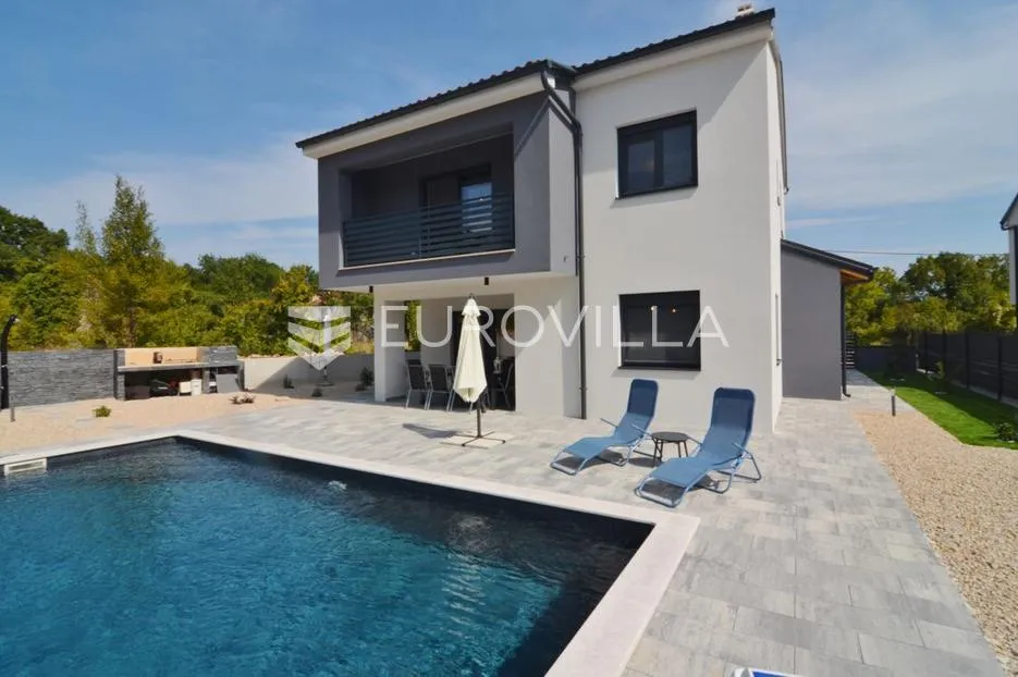 otok krk, gostinjac, novouređena vila s bazenom - slika 22
