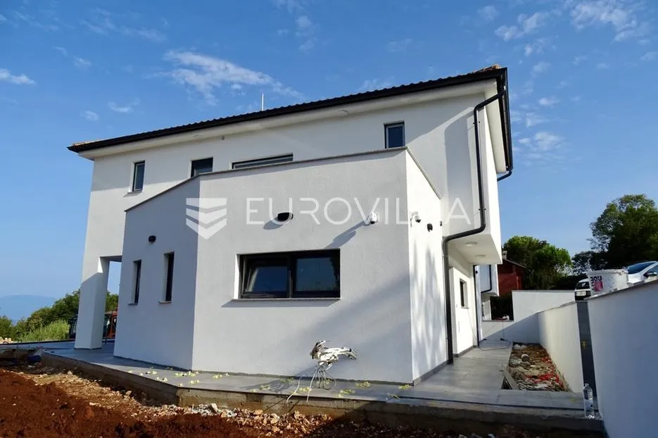 malinska, miholjice, obiteljska villa, 153,53 m², s bazenom i pogledom na more - slika 12