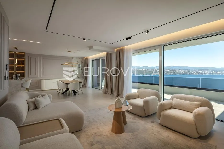 opatija, luksuzan četverosoban stan s pogledom na more 142.87 m² - slika 7