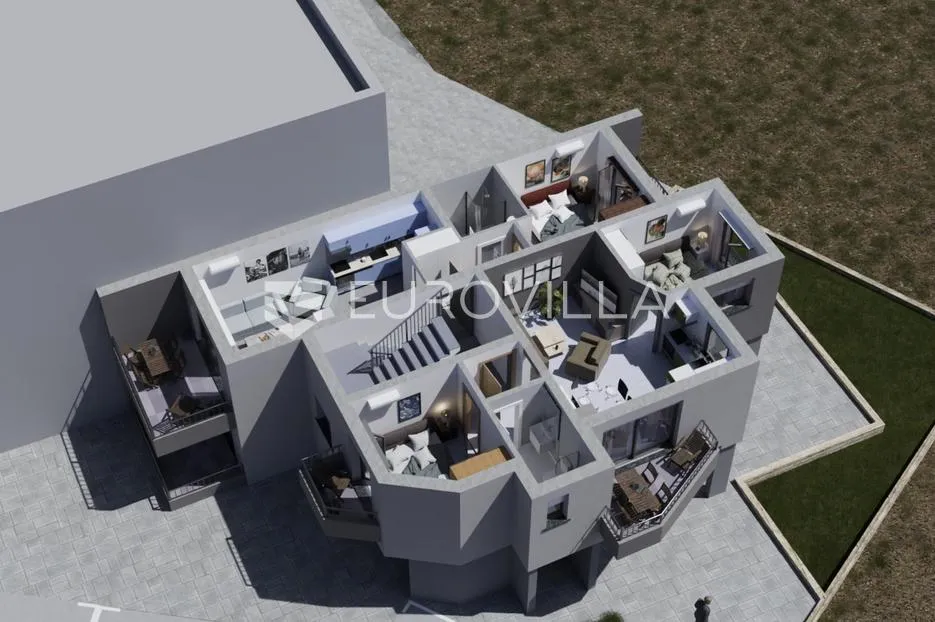 istra, štinjan, dvosoban stan 55 m² na prvom katu, novogradnja - slika 5