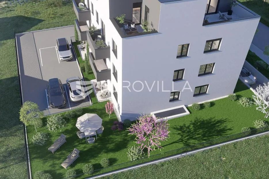 zagreb, botinec, atraktivan trosoban stan s vrtom moderne novogradnje 62 m² - slika 3