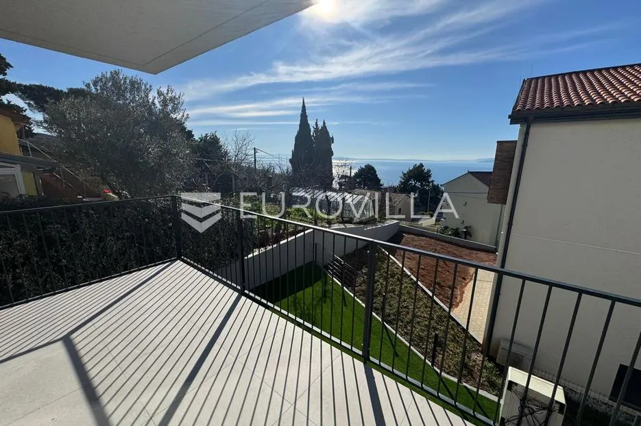 matulji, pavlovac, novogradnja, troetažni četverosoban stan 148 m² s pogledom na more - slika 2