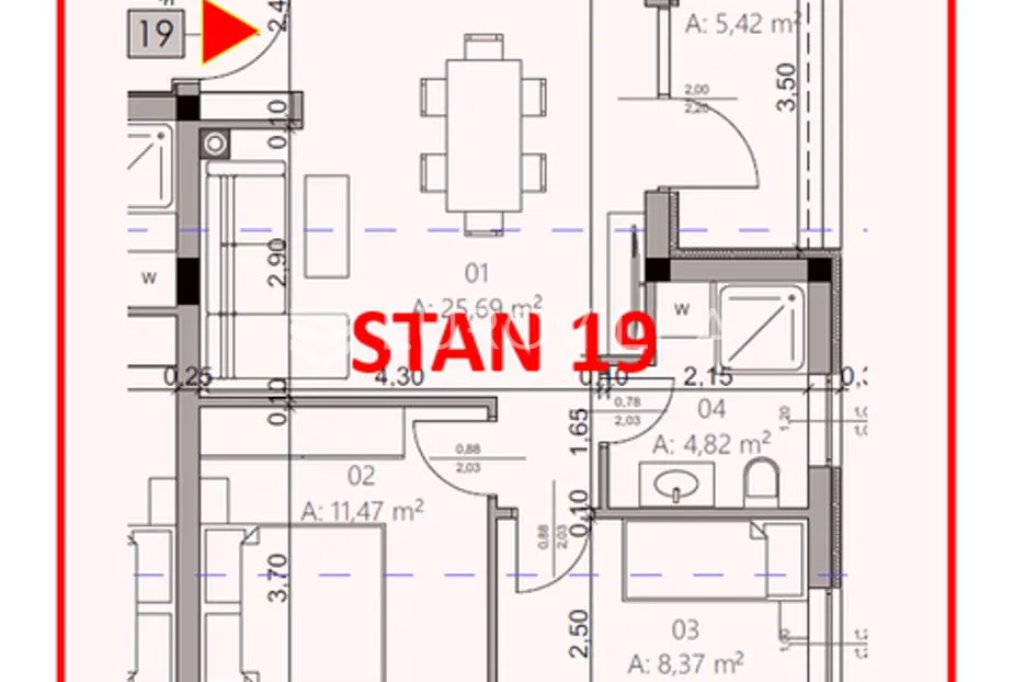 pula, monvidal, dvosoban stan u modernoj novogradnji - slika 7