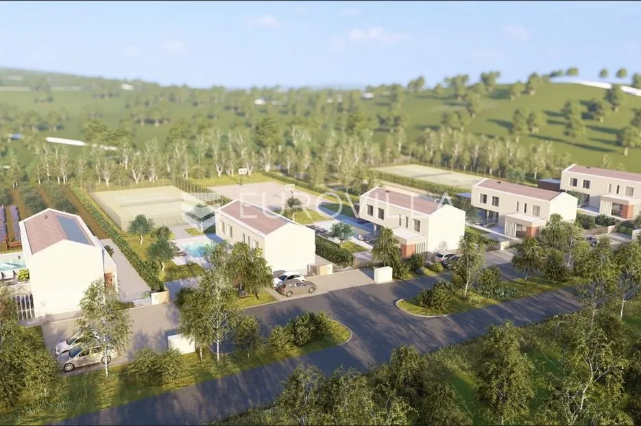 istra, labin - vrhunska moderna villa c, grijani bazen 48 m2, 2386 m2 uređene okućnice - slika 5